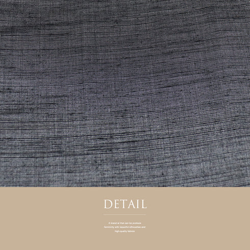 アンサンブル 男物 リサイクル 身丈133cm 裄66.8cm 羽織丈87cm 袷 グレー SSサイズ お洒落 カジュアル しつけ糸 正絹 棒衿 Sランク