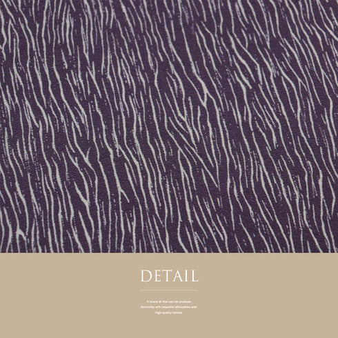 帯揚げ カジュアル ちりめん パープル 正絹 新品・未使用品