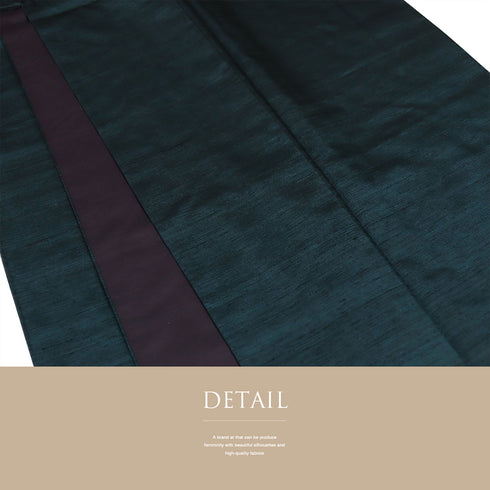 アンサンブル 男物 リサイクル 身丈144cm 裄70.6cm 羽織丈93cm 袷 紬 グリーン Sサイズ お洒落 カジュアル しつけ糸 正絹 棒衿 Sランク