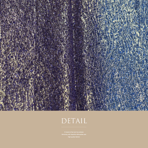 道中着 リサイクル 身丈130cm 裄66.7cm 袷 木目柄 地紋 ぼかし 多色 Lサイズ お洒落 正絹 Sランク