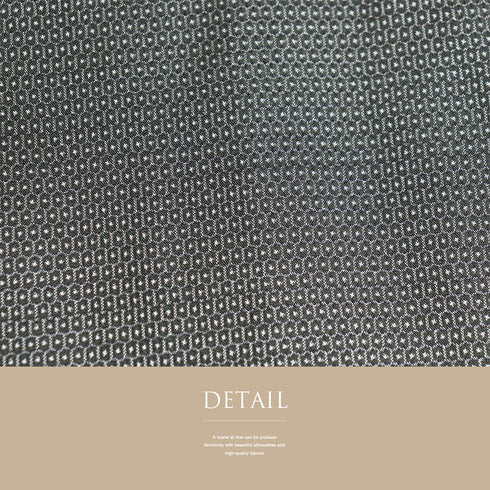 アンサンブル 男物 リサイクル 身丈134.5cm 裄66.4cm 羽織丈86cm 袷 草木染め 紬 グリーン SSサイズ お洒落 カジュアル 証紙 しつけ糸 正絹 棒衿 新品・未使用品