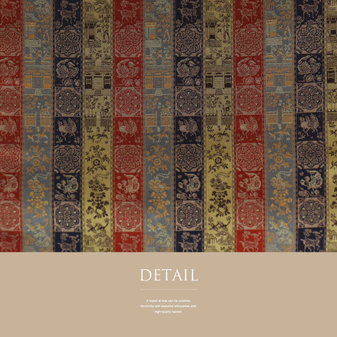 名古屋帯 リサイクル 帯丈337.5cm 全通 変わりボーダー柄 ブラウン SSサイズ 正絹 Sランク お洒落 カジュアル (コピー)