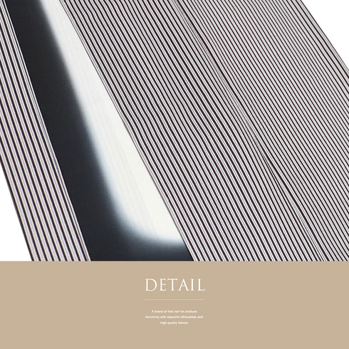 小紋 リサイクル 身丈163.5cm 裄66.3cm 袷 縦縞模様 多色 Lサイズ お洒落 カジュアル しつけ糸 正絹 広衿 Sランク