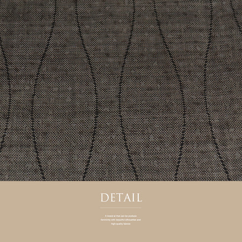 大島紬 リサイクル 身丈159.3cm 裄64cm 袷 立枠柄 ブラウン Mサイズ お洒落 カジュアル 証紙 しつけ糸 正絹 広衿 Sランク