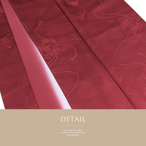 色無地 リサイクル 身丈158.3cm 裄65.8cm 袷 パープル Mサイズ セミフォーマル 落款 一つ紋 しつけ糸 正絹 広衿 地紋なし Sランク (コピー)