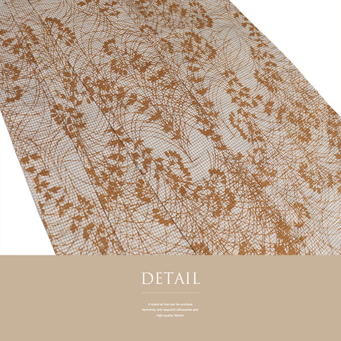 浴衣 リサイクル 夏着物 身丈148.8cm 裄61.2cm 夏物 草花柄 ブラウン SSサイズ カジュアル 木綿 洗える着物 バチ衿 Sランク