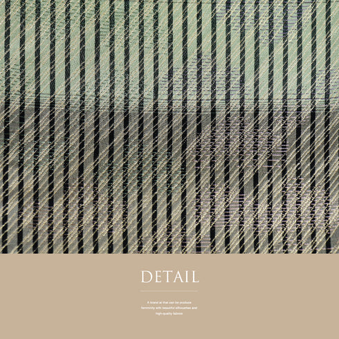 袋帯 リサイクル 帯丈438cm 六通 縦縞に横段ボカシ柄 多色 Mサイズ 正絹 新品・未使用品 お洒落