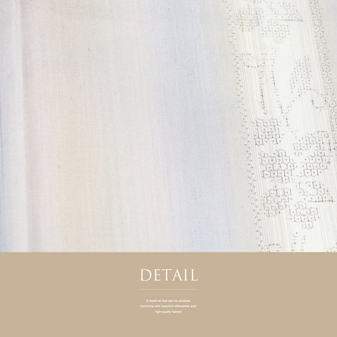 結城紬 リサイクル 身丈156.7cm 裄70.4cm 袷 草花柄 織人 倉持愛子 縦ぼかし グレー Mサイズ お洒落 カジュアル 証紙 しつけ糸 正絹 広衿 Sランク