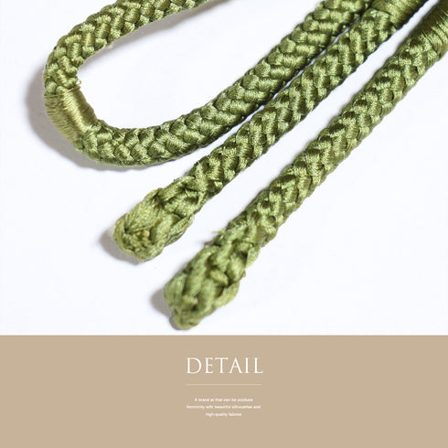 帯締め お洒落 手組紐 多色 正絹 新品・未使用品