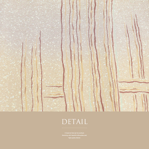 紬 リサイクル 身丈161.5cm 裄65.6cm 袷 デザイン柄 ブラウン Lサイズ お洒落 カジュアル 正絹 広衿 Aランク