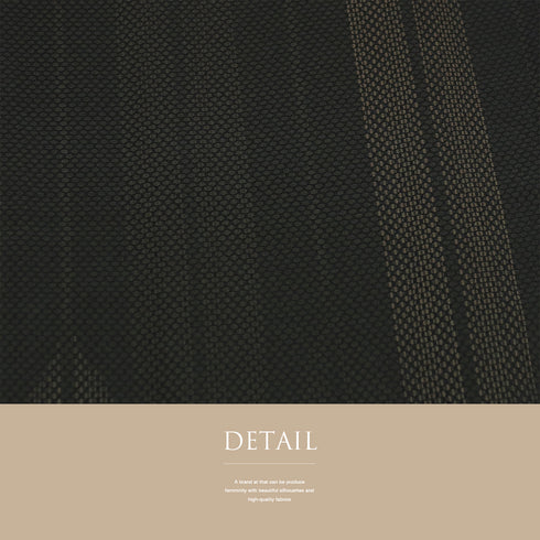 小紋 リサイクル 身丈162cm 裄64.8cm 袷 矢羽柄 地紋 ブラック Lサイズ お洒落 カジュアル しつけ糸 正絹 広衿 Sランク