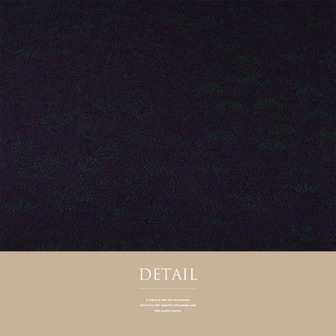 帯揚げ カジュアル ちりめん パープル 正絹 新品・未使用品 草花柄