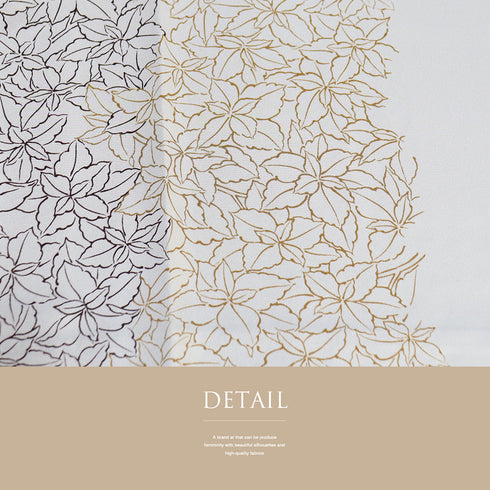 長襦袢 リサイクル 長襦袢 身丈122cm 裄64.8cm 袷 葉柄 後身頃居敷当て付き 半衿なし ベージュ Mサイズ お洒落 正絹 袖無双 Sランク