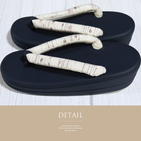 草履 新品 ネイビー 新品・未使用品 しょうざん