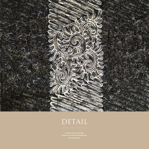 袋帯 リサイクル 帯丈448cm 全通 無月 ブラック Mサイズ 正絹 新品・未使用品 お洒落