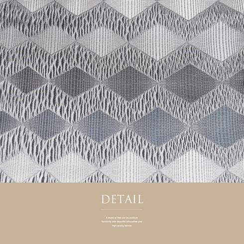 袋帯 リサイクル 帯丈468cm 全通 菱あみかけ柄 本場筑前 ガード加工 グレー LLサイズ 正絹 新品・未使用品 お洒落