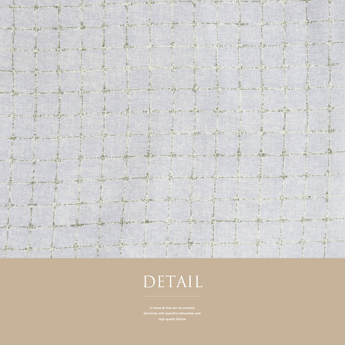 紬 リサイクル 身丈163.5cm 裄65.6cm 袷 格子柄 パープル Lサイズ カジュアル 正絹 広衿 Aランク