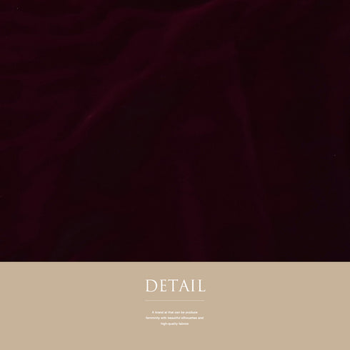 コート リサイクル 身丈86cm 裄65cm 袷 ベルベット ラグラン袖 レッド Mサイズ カジュアル 不明 Sランク