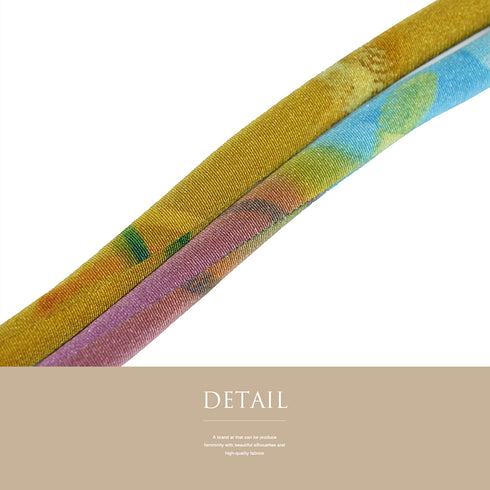 帯締め リサイクル お洒落 丸くげ 多色 正絹 Sランク 五月みどり