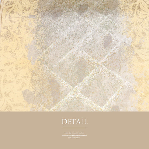 袋帯 リサイクル 帯丈440cm 六通 寿 永峰箔 ゴールド Mサイズ 正絹 新品・未使用品 フォーマル セミフォーマル