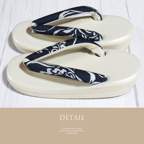 草履 新品 ホワイト 新品・未使用品 ブランド草履
