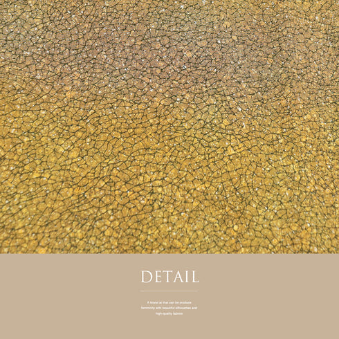 小紋 リサイクル 身丈161.7cm 裄62.4cm 袷 氷割れ柄 たたき イエロー Lサイズ お洒落 カジュアル 正絹 広衿 Aランク