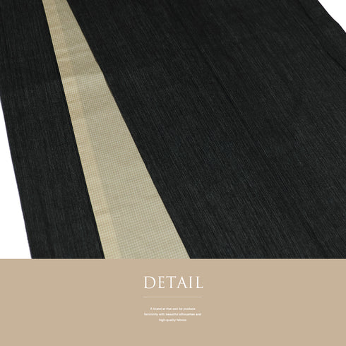 小紋 リサイクル 身丈164.3cm 裄67cm 胴抜き グレー Lサイズ カジュアル 不明 広衿 Sランク