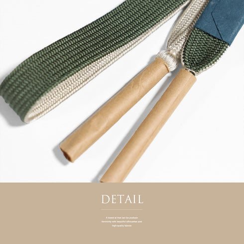 帯締め リサイクル 平組紐 グリーン 正絹 新品・未使用品