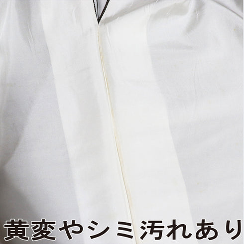 大島紬 リサイクル 身丈166cm 裄66.4cm 袷 流水柄 ブラウン LLサイズ カジュアル お洒落 正絹 広衿 Bランク