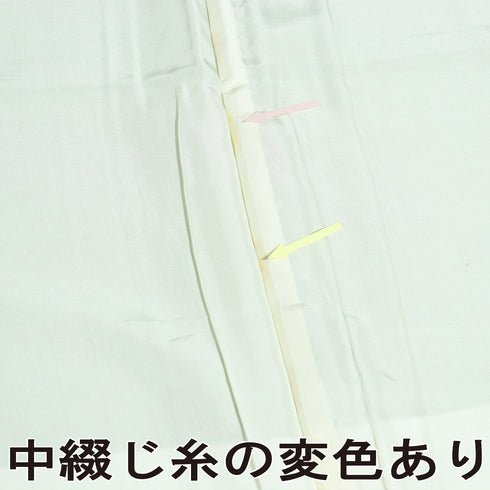 訪問着 リサイクル 身丈150.5cm 裄62.4cm 袷 小花柄 グリーン Sサイズ セミフォーマル お洒落 一つ紋 正絹 広衿 Aランク