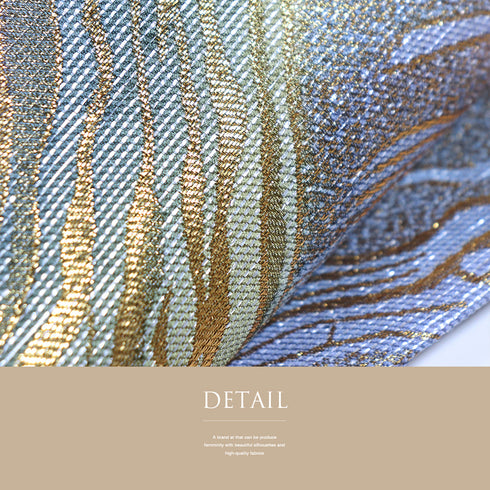 袋帯 リサイクル 帯丈454cm 全通 ぼかし 多色 Lサイズ 正絹 Sランク フォーマル お洒落