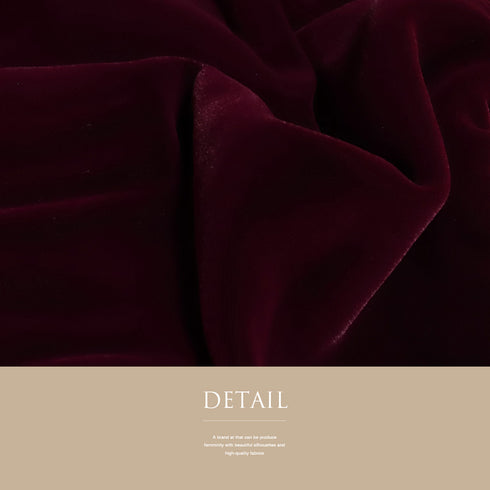 コート リサイクル 身丈86cm 裄65cm 袷 ベルベット ラグラン袖 レッド Mサイズ カジュアル 不明 Sランク