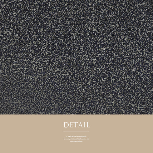 江戸小紋 リサイクル 身丈155.3cm 裄64.8cm 袷 招福 家内安全 ブラック Sサイズ お洒落 正絹 広衿 Sランク