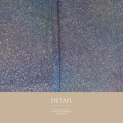 小紋 リサイクル 身丈170cm 裄66.6cm 袷 地紋 たたき ぼかし 多色 LLサイズ お洒落 カジュアル 正絹 広衿 Sランク