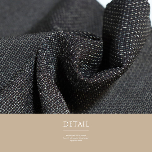 塩沢紬 リサイクル 身丈161cm 裄62.6cm 袷 絣柄 亀甲柄 ブラウン Lサイズ お洒落 カジュアル 正絹 広衿 Aランク