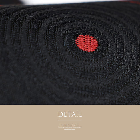 袋帯 リサイクル 帯丈420cm 六通 抽象柄 ブラック Sサイズ 正絹 Sランク お洒落