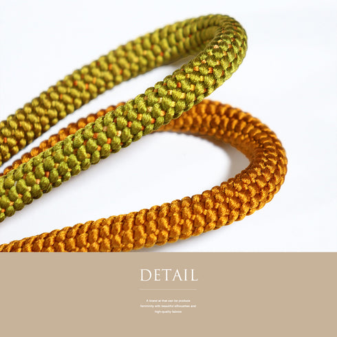 帯締め カジュアル 丸組紐 多色 正絹 新品・未使用品