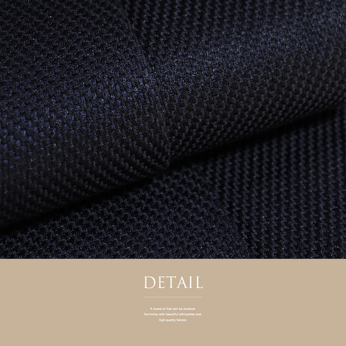 角帯 リサイクル 帯丈394cm 全通 ネイビー 正絹 Sランク カジュアル お洒落