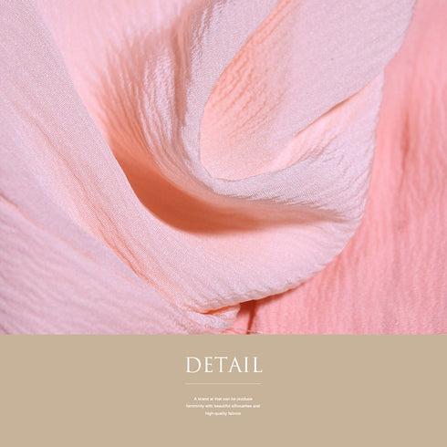 長襦袢 リサイクル 長襦袢 身丈133.5cm 裄64.4cm 袷 裾ぼかし柄 ピンク Sサイズ 正絹 袖無双 Sランク