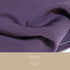 色無地 リサイクル 身丈158.2cm 裄66cm 袷 パープル Mサイズ セミフォーマル お洒落 一つ紋 しつけ糸 正絹 広衿 地紋なし Sランク
