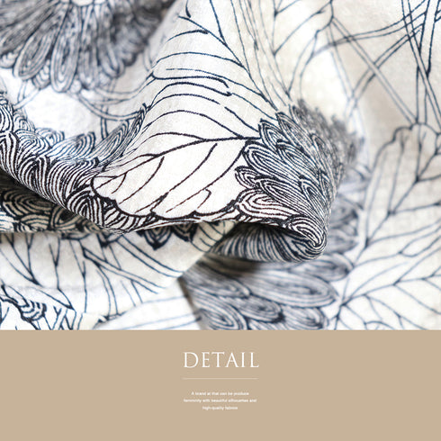 小紋 リサイクル 身丈155.8cm 裄63.2cm 単衣 菊柄 アイボリー Mサイズ お洒落 カジュアル 正絹 バチ衿 Aランク