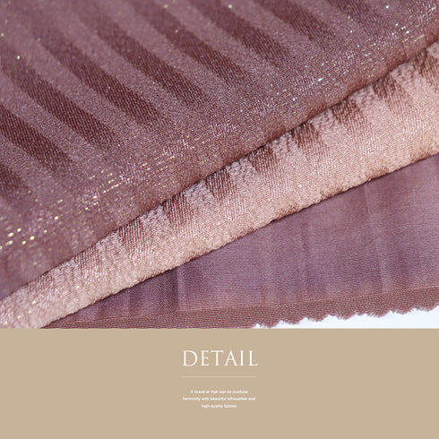 帯揚げ リサイクル お洒落 ちりめん 正絹 ブラウン ぼかし 未使用品 AG-1270