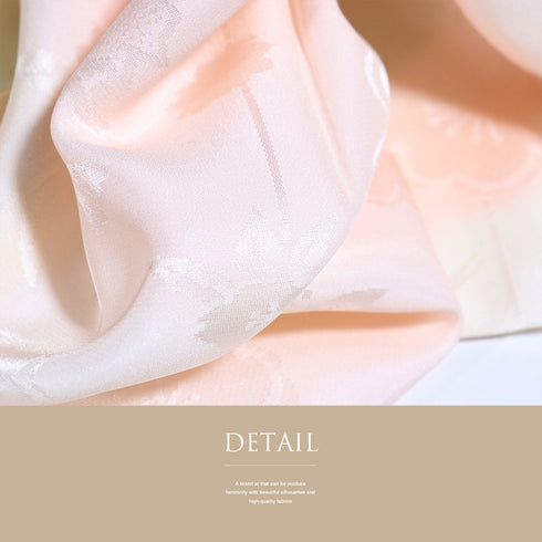 長襦袢 リサイクル 長襦袢 身丈123cm 裄64.4cm 袷 垂れ桜柄 地紋 ぼかし ピンク Sサイズ お洒落 正絹 Sランク