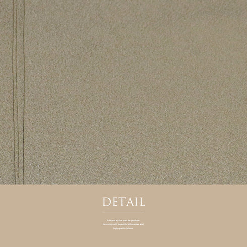 色無地 リサイクル 身丈160cm 裄63.2cm 袷 ベージュ Mサイズ フォーマル セミフォーマル 一つ紋 正絹 広衿 地紋なし Sランク IR-330