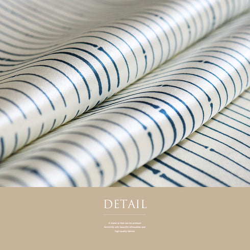 帯締め・帯揚げセット リサイクル カジュアル 手組紐 アイボリー 正絹 新品・未使用品 竹縞