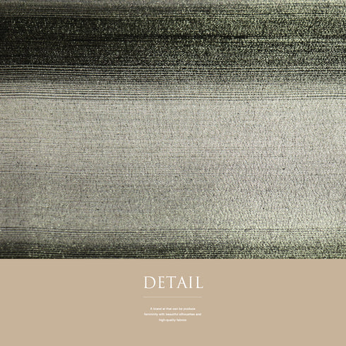 袋帯 リサイクル 帯丈438cm 六通 縦縞に横段ボカシ柄 多色 Mサイズ 正絹 新品・未使用品 お洒落