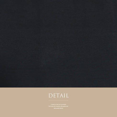 紬 リサイクル 身丈164.8cm 裄66.8cm 袷 無地 刺繍 ブラック Lサイズ お洒落 カジュアル 正絹 広衿 Aランク