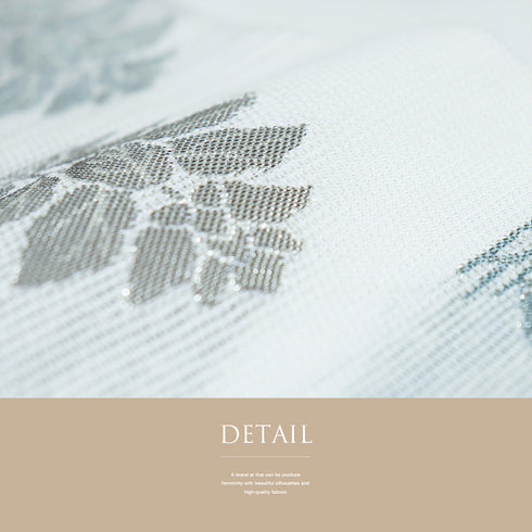 袋帯 リサイクル 帯丈376cm 六通 有職文様 ホワイト SSサイズ ポリエステル Sランク フォーマル お洒落