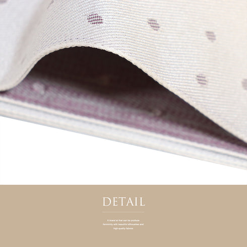 名古屋帯 リサイクル 帯丈371.5cm 全通 バラ柄 グレー Mサイズ ポリエステル 未使用品 お洒落 カジュアル