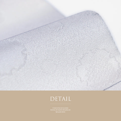 袋帯 リサイクル 帯丈442cm 全通 雪輪地紋 グレー Mサイズ 正絹 新品・未使用品 お洒落